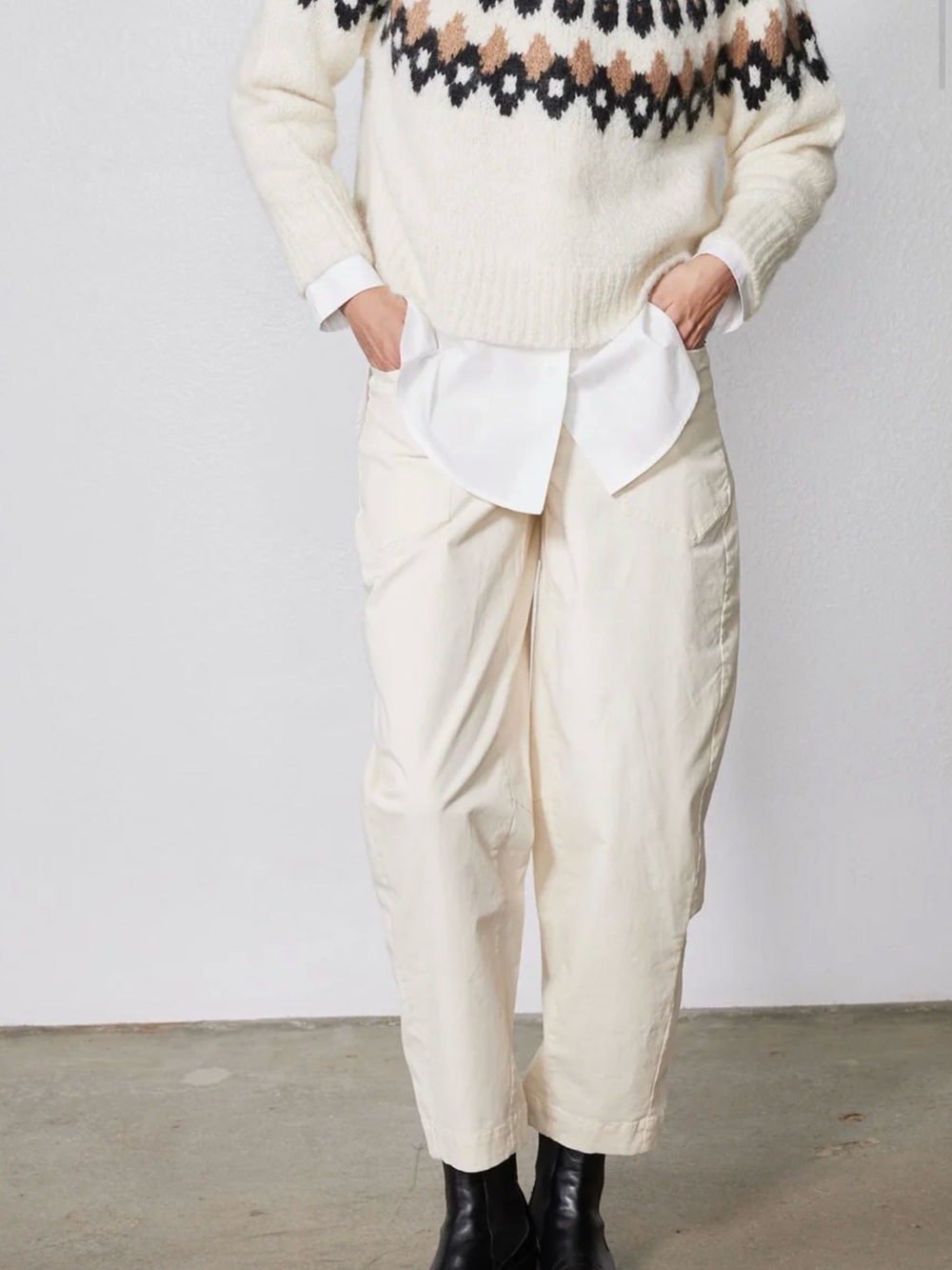Ruti THE SLOUCHY SOFT TWILL PANTS